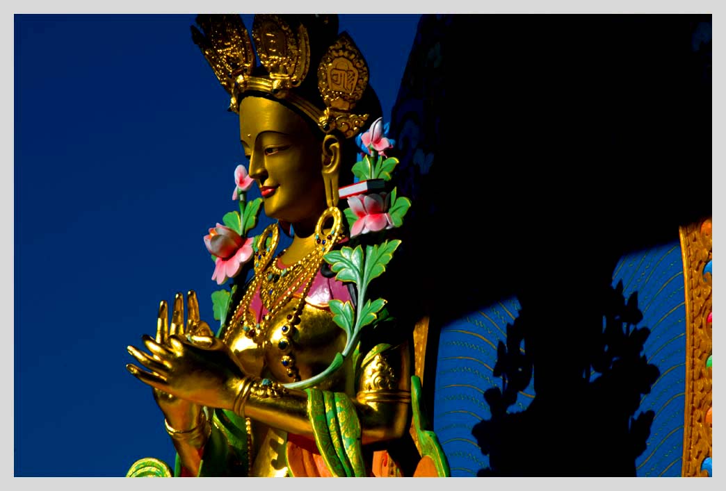 CLIFF CREGO | YUM CHENMO—"Great Wisdom Mother" EWAM—Garden of 1000 Buddhas