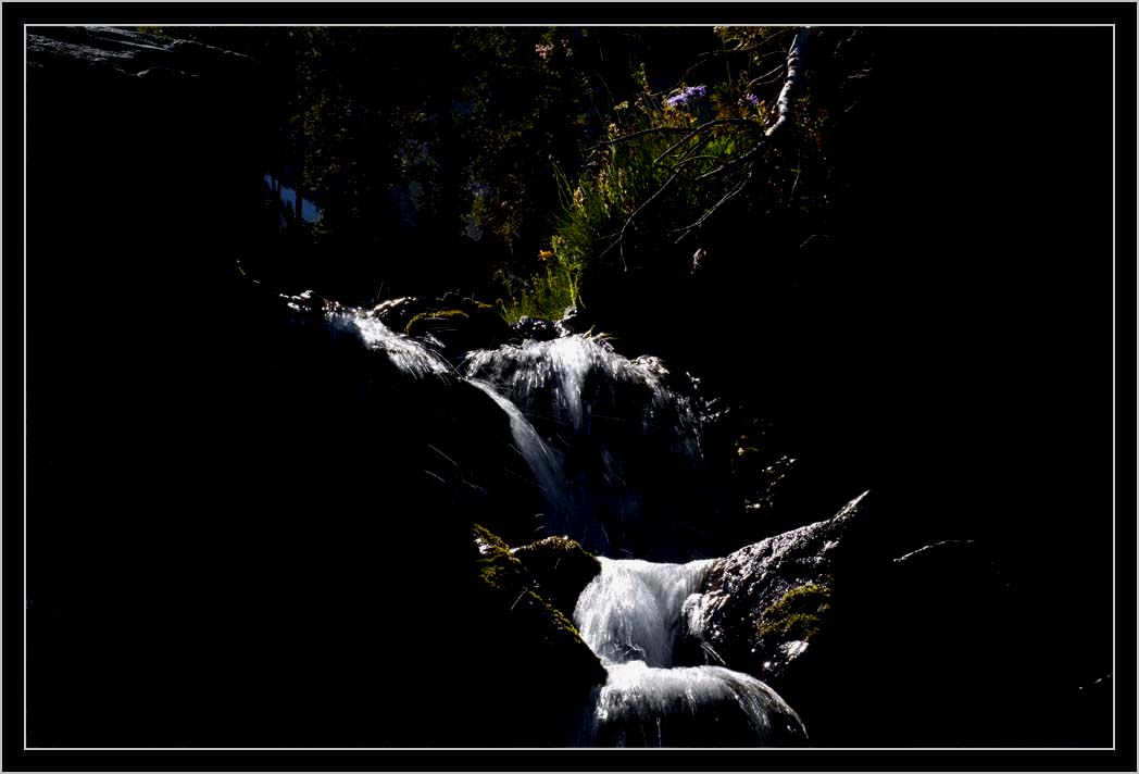 CLIFF CREGO: ARROWHEAD FALL, under KRAGPEAK, Eagle Cap Wildeness