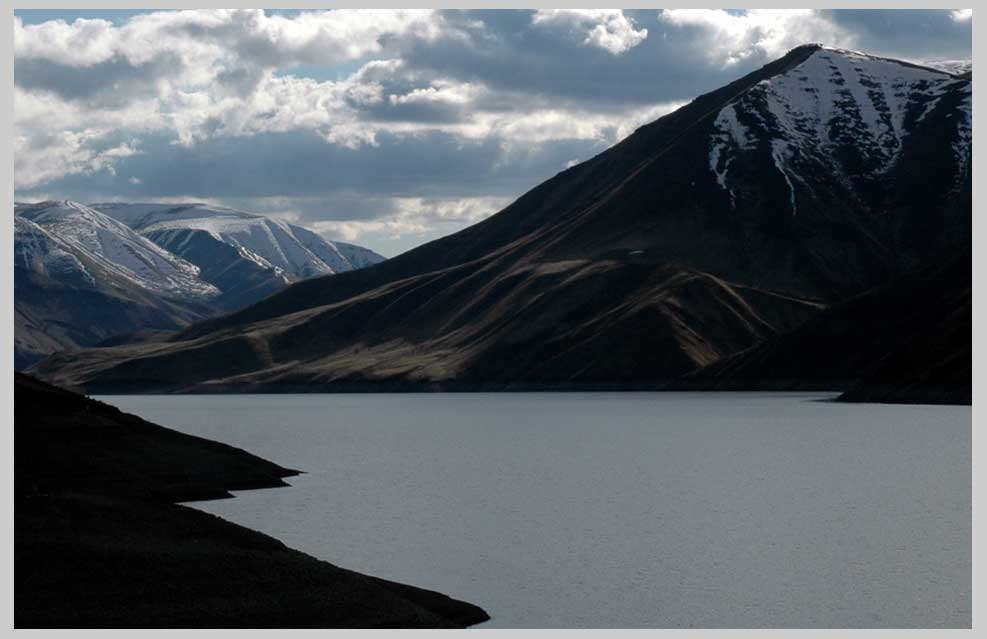 (Muted) Snake River Contrasts IV . . . from Brownlee Reservoir, Northeast Oregon / Idaho