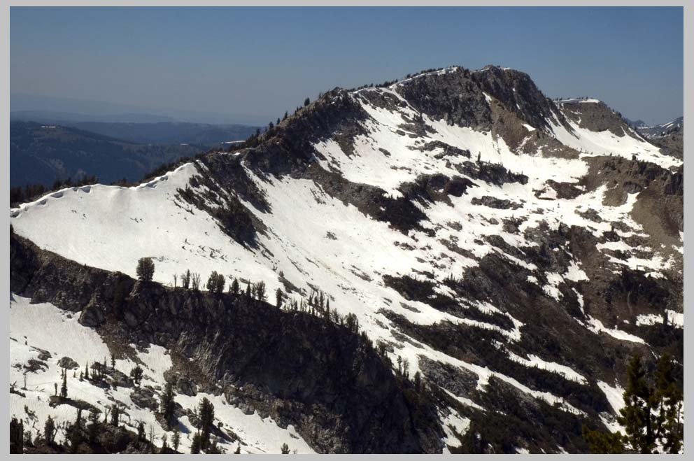 Cornucopia Peak, view of Northside, VI.28.2009. Eagle Cap Wilderness 