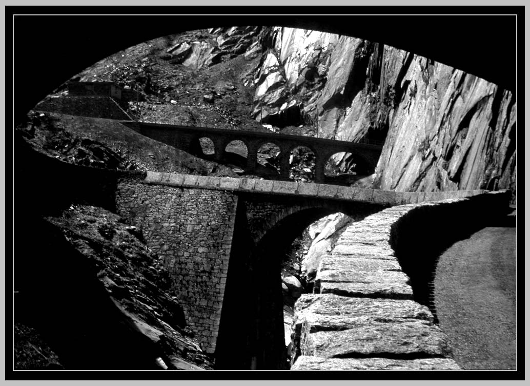 CLIFF CREGO | THE DEVIL'S BRIDGE, URNERLOCH, the Alps