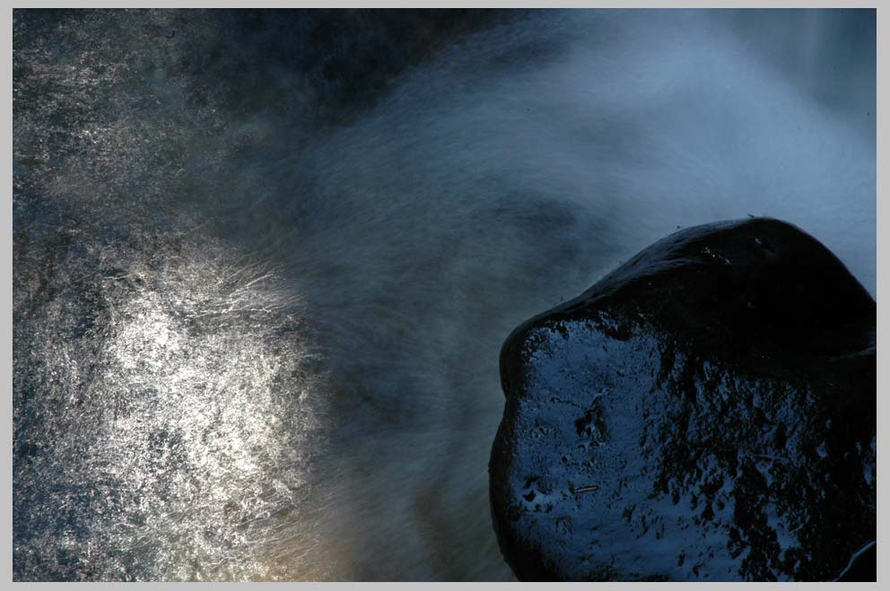CLIFF CREGO | Dipper Falls, rock-water flowform, Eagle Cap Wilderness