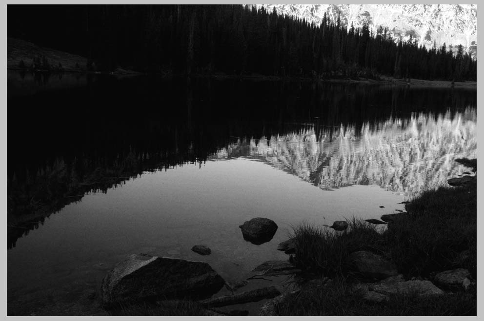 CLIFF CREGO | Eagle Cap, reflection in Hidden Lake
