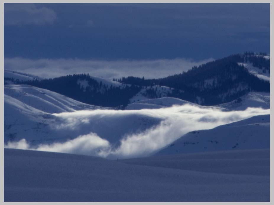 CLIFF CREGO | Eagle Creek, cloud stream, (II.28.2010) the South Wallowas 