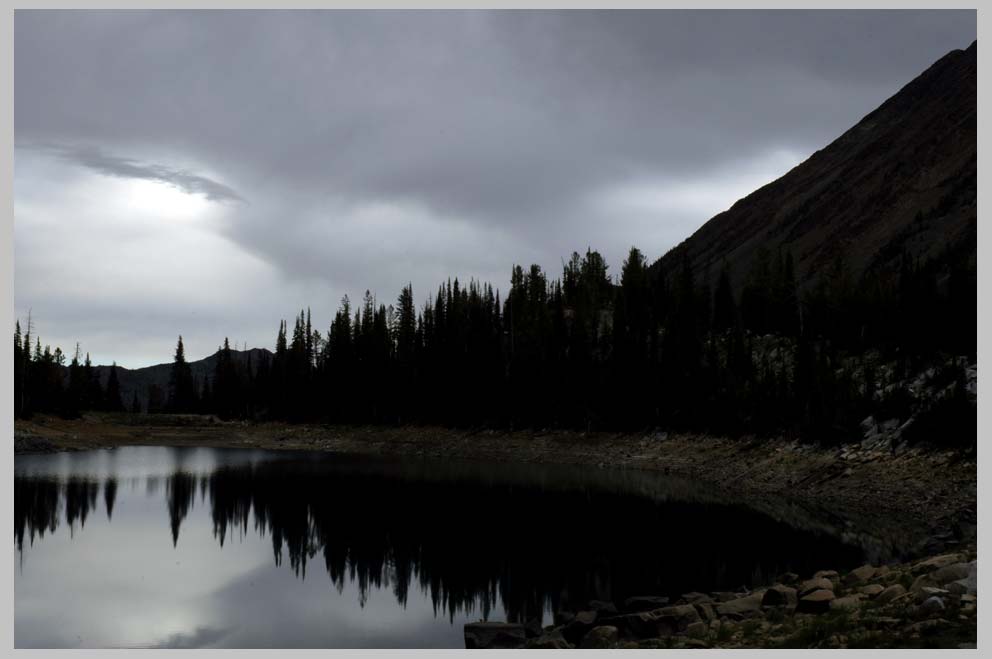 CLIFF CFEGO | Evening, Red Mountain, view from Muir Lake