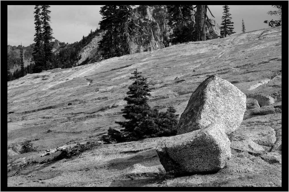CLIFF CREGO | Glacier Polish, niche erratics, Eagle Cap Wilderness