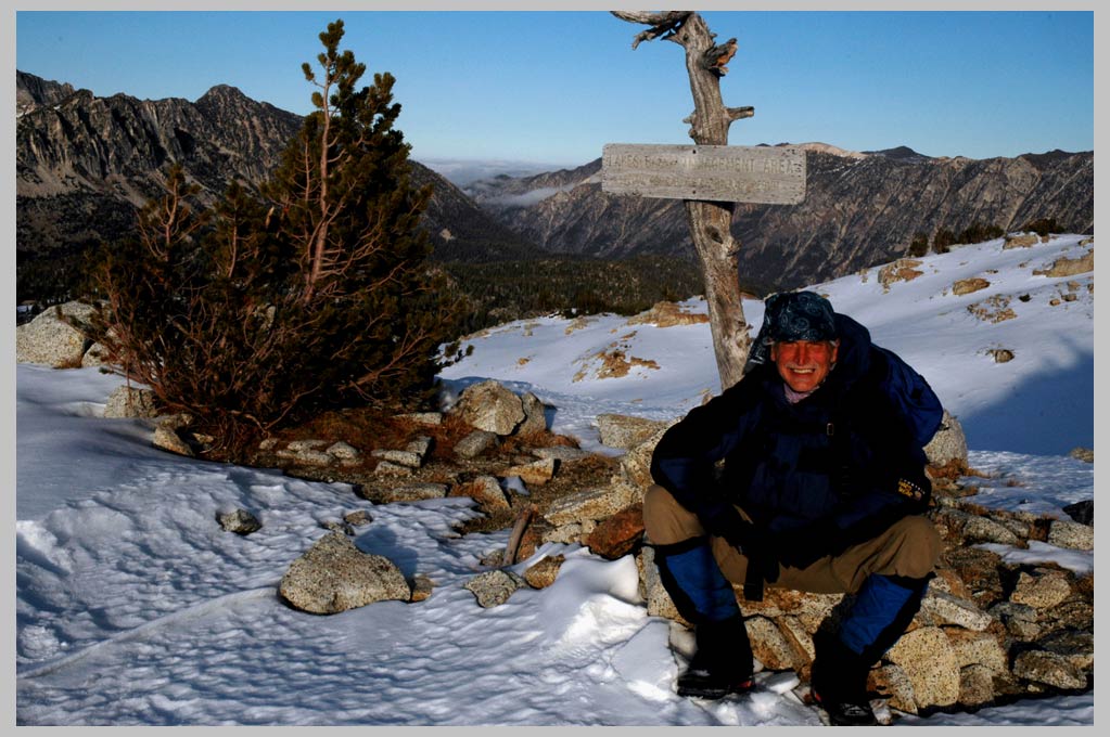 CLIFF CREGO at Horton Pass