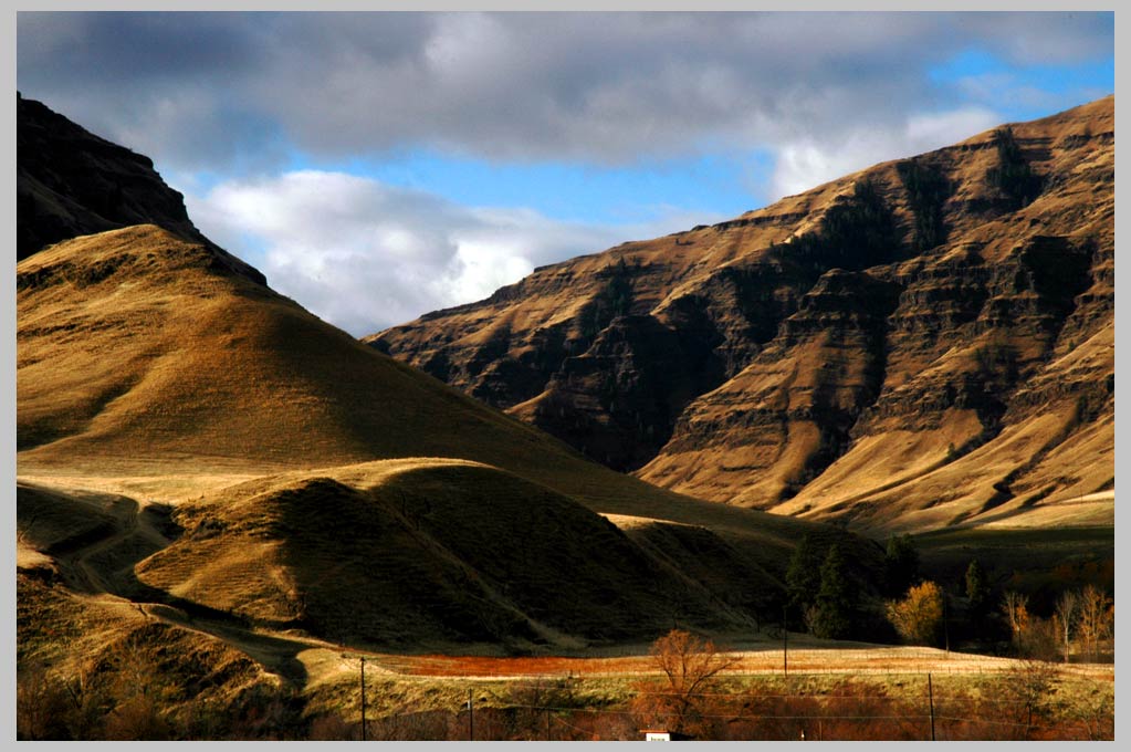 CLIFF CREGO | Imnaha, first light, morning after November the 12th [2007] Wind Storm
