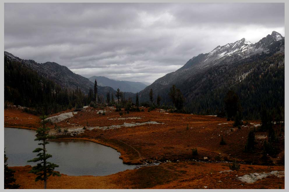 CLIFF CREGO | Lostine River Valley & Hurricane Ridge, view North from Upper Lake,  Eagle Cap Wilderness 