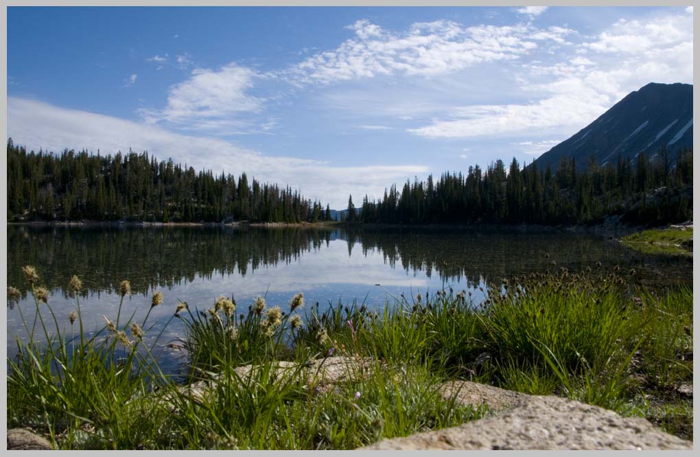 MUIR ("Crater") LAKE JULY, South Wallowas 