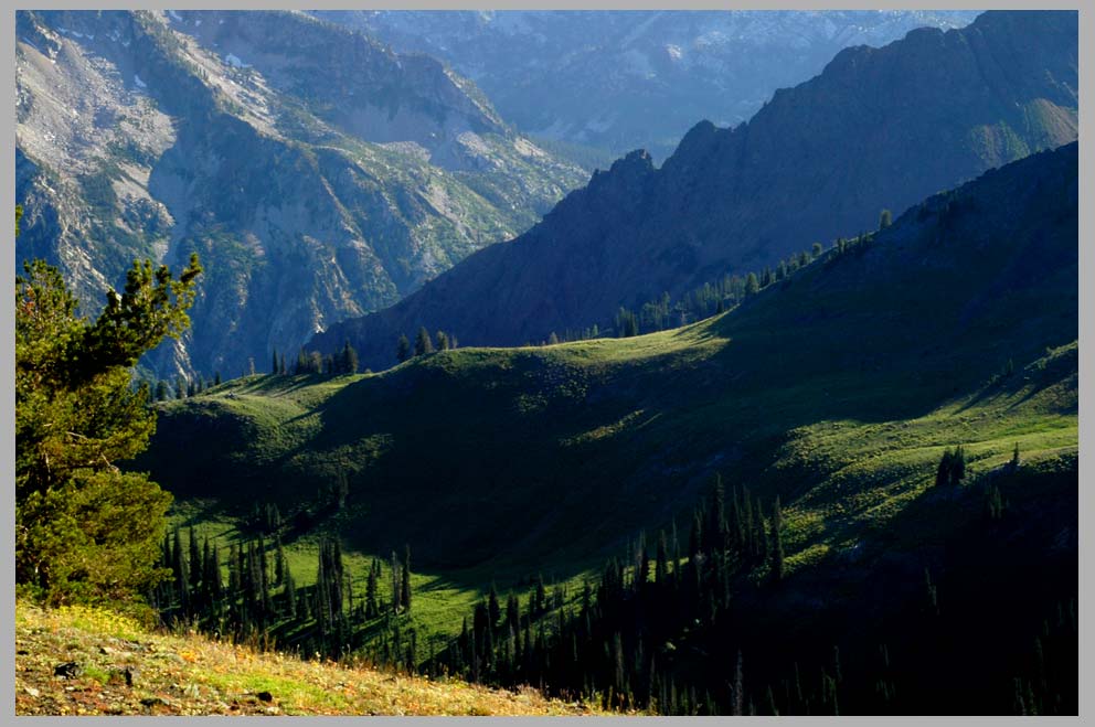 CLIFF CREGO | Above Norway Basin, view southwest with early evening light
