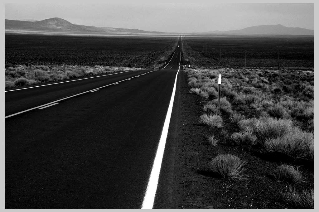RIGHT OF THE LINE! biking from Bend to Burns on Hwy. 20