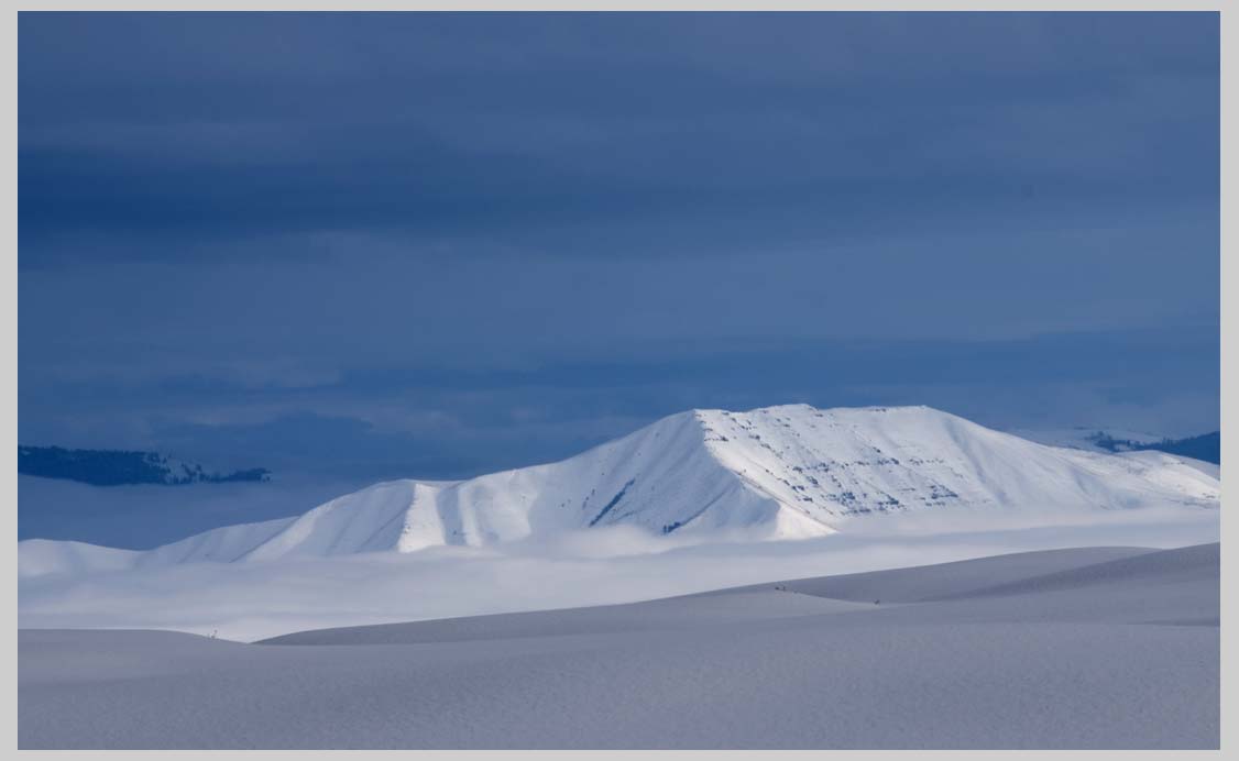 Snowy Sake River Country, clearing after winter storm . . .