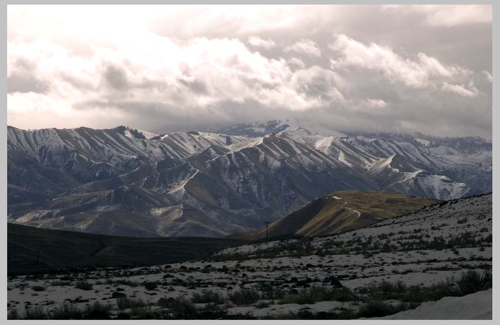 Packing out from the winter Wallowas in Snake River Country . . .