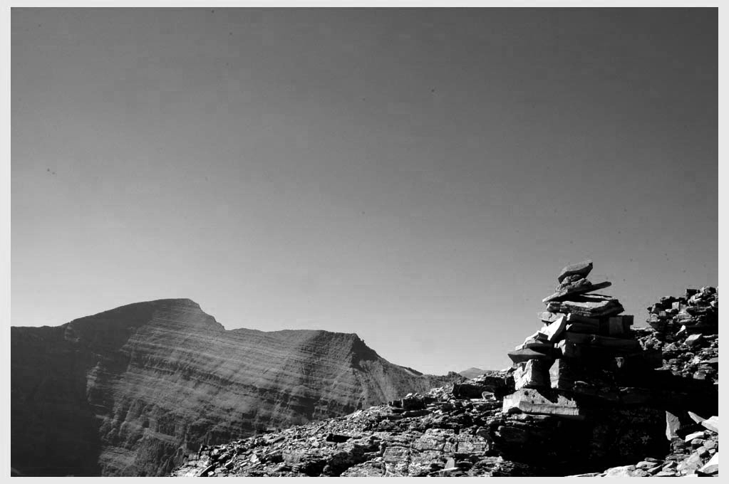 CLIFF CREGO | Stoneman (cairn), Dawson Pass, Continental Divide, Glacier National Park