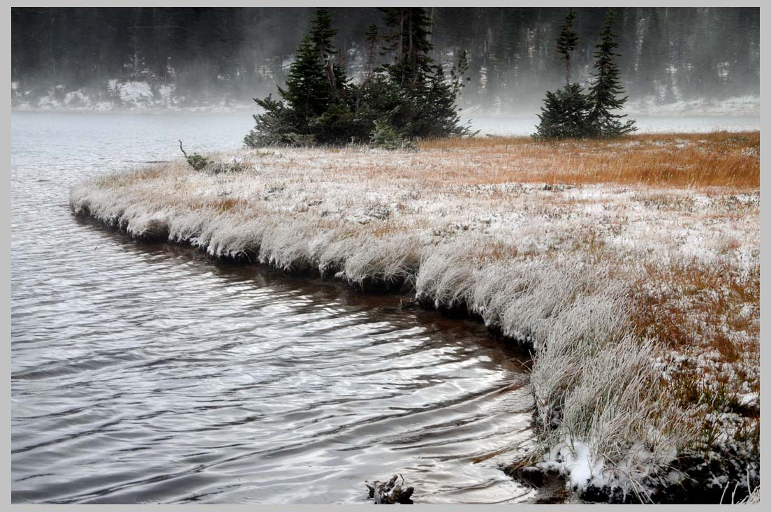 END OF MOUNTAIN SUMMER. Eagle Cap Wilderness . . .