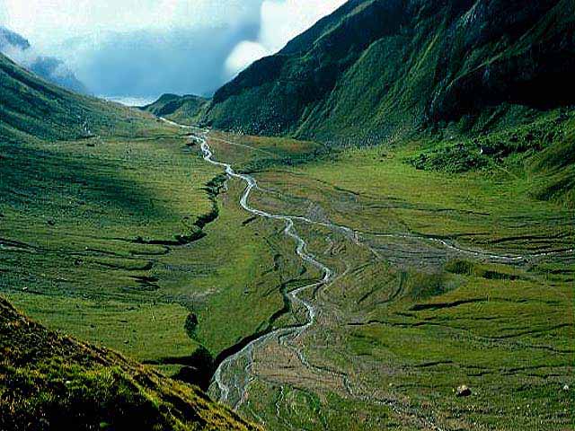 Braided Streams, the Alps