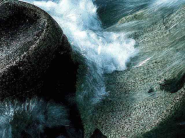 Glacier Water on Granite