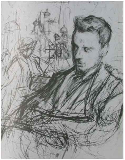 leonid pasternak's rilke sketch (c. 1900)