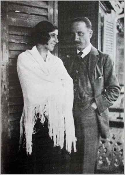 rilke with baladine klossowska (1923)