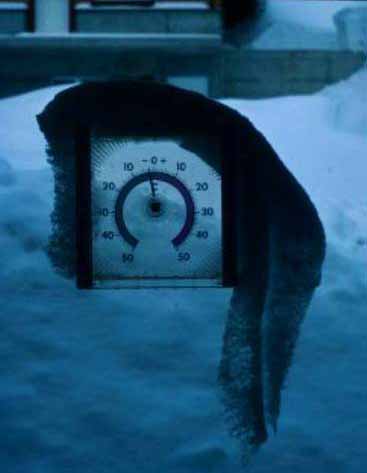 Measuring cold, flow forms and snow
