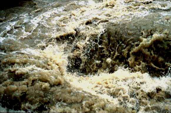 Extreme Turbulence; Glacier Melt Water